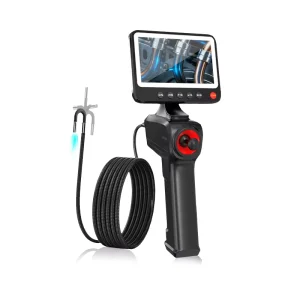 5 Inch 720° 4 Ways Articulating Borescope Industrial Endoscope Inspection Camera 3.9mm Articulated Snake Camera