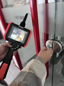 5 Inch Flexible Borescope 0.95mm Ultra Fine Portable Industrial Endoscope Video Endoscope 1mm Video Borescope Inspection Camera