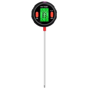 5 in 1 Soil PH Meter Humidity Moisture Light Temp Soil Acidity Tester Moisture Sensor for Plants Flowers Garden Tool