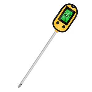 5 in 1 Soil Test Kit Digital Soil Moisture PH Temperature Light LCD Backlit Soil Tester Meter for Garden and Lawn