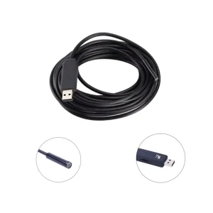 5.5/7mm USB Endoscope Pipe Waterproof HD Video Electronic Inspection Camera Modules for Automotive Industry Computer Access