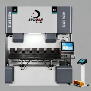 5000 KN YDP ESS Electro Hydraulic Synchronous Fold Machine for Cabinet Chassis and Ductwork Bending