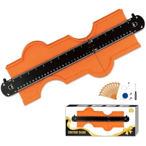5+10 Inch Contour Gauge Profile Tool for Measuring Connectable Duplicator