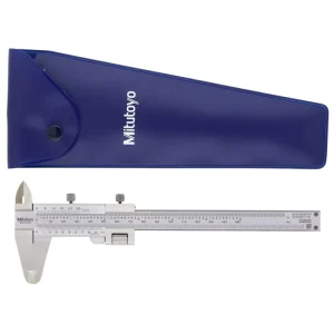 532-119 Vernier Caliper with Fine Adjustment 0-130mm 0.02mm Metric and Inch Dual Scale