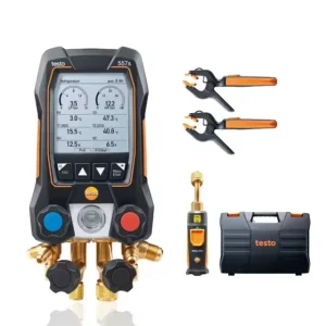 557S Digital Manifold Gauge with Calibration Certificate for Air Conditioning Refrigerant Pressure