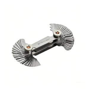 58pcs Metric, Imperial & American Standard Stainless Steel Screw Thread Pitch Gauge