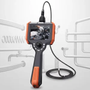 5inch HD High-temperature Tolerance Videoscope Borescope Camera for Aircraft Engines Gas Turbines Compressor Turbine Sections