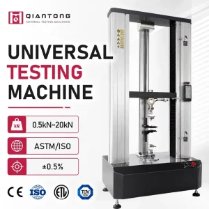5kN Servo UTM Material Tester with High Accuracy Dual Column Frame for Tension Compression Bending Testing
