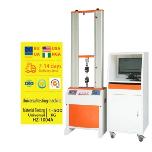 5kN Woven Fabric Tear Strength Testing Equipment for UTM with ISO 13934 and ASTM D2261 Compliance, 220V, 1 Year Warranty