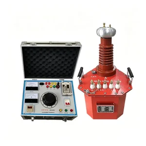 5kVA 50kV AC DC Dual Use Ultra Light Test Transformer Dry Type Portable Power Frequency Withstand Voltage Tester
