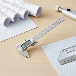 6″ 150mm Carbon Steel IP67 Waterproof Vernier Caliper ±0.02mm Accuracy