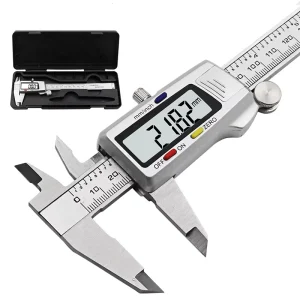 6-Inch 150mm Digital Calipers Stainless Steel Electronic Digital Vernier Caliper Metal / Carbon Fiber Caliber