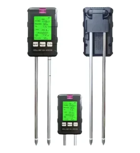 6 in 1 Intelligent Soil Tester Fertility PH Moisture Tmep Sunlight Humidity Soil Meter Agriculture Garden Farmer