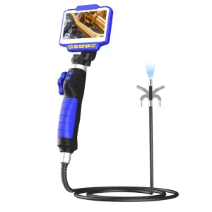 6.4mm HD 1080P Industrial Endoscope 4.3 Inch Articulating Borescope IP67 Waterproof Camera