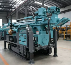 600-800m Crawler Full Hydraulic Wireline Core Drilling Rig Diesel 380V Mineral Geological Water Well Borehole Diamond Driller