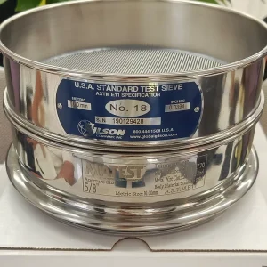 600 Micron Stainless Steel Sieve Geotechnical Testing Equipment