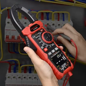 6000 Counting AC AC DC Digital Clamp Meter HT208A High Precision Measurement