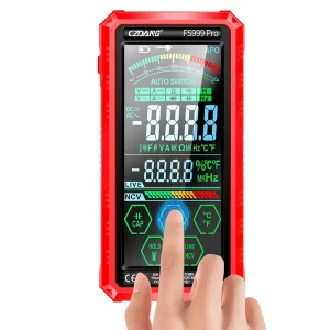 6000 Counts Auto-Ranging Smart Digital Multimeter with 5.0-inch Color Touchscreen Rechargeable