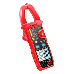 6000 Counts Auto-ranging Voice Broadcast Digital Clamp Multimeter Multi Meter Tester with 1.6″ LCD Displaying