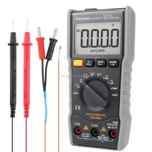 6000 Counts Mini Portable Electrician Digital Multimeter Tester Square Wave Output