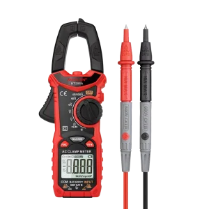600V 600A HT206A 6000 Counts Manual AC Digital Clamp Meter with 4000 Counts Smart Non C Resistance Digital Clamp Meter