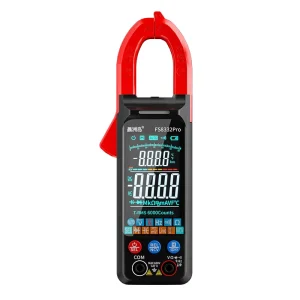 600V Auto-Ranging Digital Clamp Multimeter 2.5-Inch Backlit Color LCD 600-60M