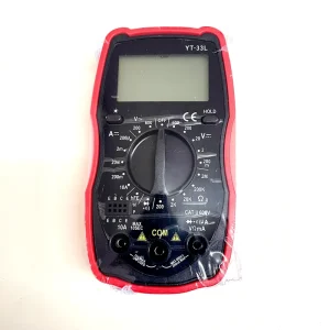 600V DC/AC Digital Multimeter 2000 Counts Auto-Ranging Voltmeter Ohm Volt Amp Tester