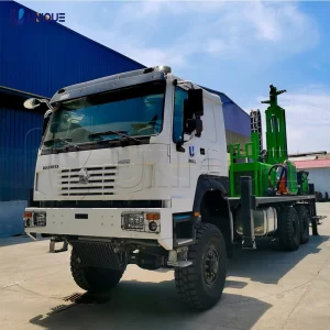 600m 1000m 1200m Hydraulic Truck Mounted diesel Deep Borehole Water Well Cars Drill Rig Machines