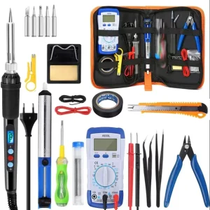 60W Soldering Iron Display 20 piece Multimeter Set Repair Tool Mobile Phone Repair Tool