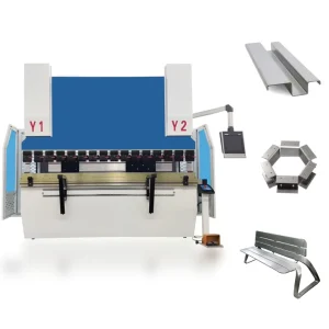 63tons Pressure Stainless Steel Sheet Metal Plate Hydraulic Manual Tp10 Press Brake Used Folding Machine Shear Bending Machine