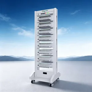 64CH 5V 6A Lithium Battery Capacity Tester for 18650 21700 Cylindrical and Pouch Cells Factory