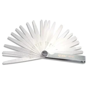 65#Mn Steel Industrial Feeler Gauge 14 32PCS Metric & Imperial Gap Measuring Tool OEM ODM for Engine & Machinery