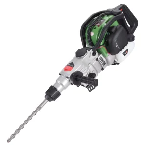 68 Type 40CC Two Cylinder Air Cooled Four Stroke 2080W Multi Functional Handheld Rock Drill Gasoline Impact Drill Pickaxe DIY