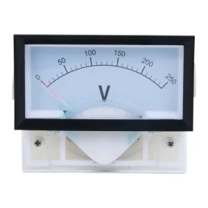 69L17 Pointer Type Current and Voltage Meter 5V 15V 20V 30V 50V 100V Analog Panel Meter Ammeter for Measuring