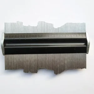 6IN High Accuracy Stainless Steel Pins Metal Profile Contour Gauge, Tiling Gauge, Contour Gauge