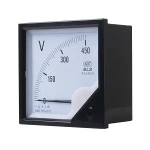 6L2 220V Class 1.5 Analog Only Panel Meter Voltage/Current AC/DC 0 30A 80*80mm Pointer