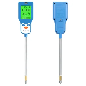 6in1 Soil Tester for Fertility Acidity Alkalinity Soil Moisture TEMP Sunlight Air Humidity Agricultural Garden Farmer Soil Meter