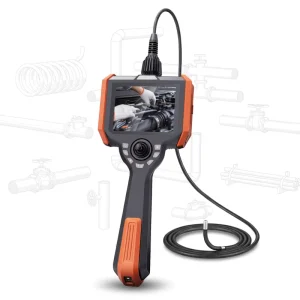 6mm 8mm Super Long Borescopes up to 30meters IP67 Industrial Videoscope for Long Hydraulic Pipeline Heat Exchangers Inspection