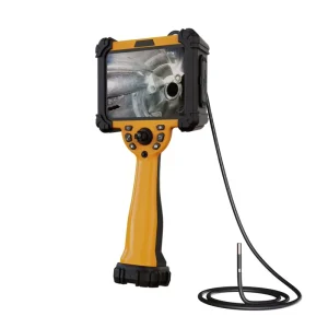 6mm Lens Sewer Inspection Camera WiFi IP67 6” Touchscreen 1MP CMOS Sensor 360 Degree Steering 64G Storage