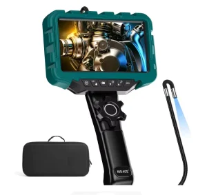 7 Inch Large Screen Endoscope 360° Rotation HD1080P Camera IP67 Waterproof Borescope With 4X Zoom for Automotive Industrial Inspection