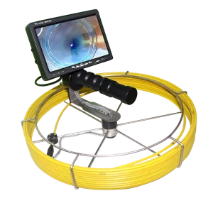 7 Inch Screen Rigid Sewer Borescope Portable Video Scope Building Inspect Industrial Automotive Pipe HD Endoscope Camera System