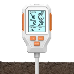 7 in 1 Soil Sensor Long Probe Accurate Soil PH Moisture Temperature Meter Soil Detector for Garden Agriculture Farm