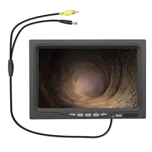 7 inch LCD Color HD Screen Monitor Sewer Camera DVR Recorder Pipe Inspection Camera Accessories For Industrial Endoscope