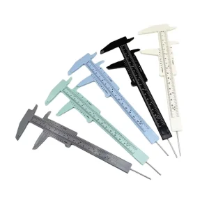 7.5×21 Plastic Eyebrow Measuring Vernier Caliper Microblading Permanent Makeup Caliper Ruler YJ-125 for PMU Training