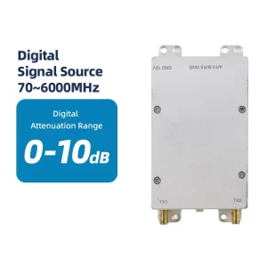 70 6000MHz Wideband Digital RF Signal Source for Counter UAS Anti Drone Systems