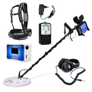 7000 Portable Metal Detector Treasure Finder Industrial Gold Metal Detector for Gold Silver Treasure Hunting