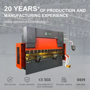 70T 2500 AX68T CNC Hydraulic Fully Automatic Press Brake 4+1/6+1/8+1 Axis Folding Machine for Sheet Aluminum with Pump