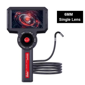 720 Articulating Borescope 4.3 inch Monitor Mechanics Inspection 200W Pixels HD Camera 4 Way Joystick Articulation IP67 Model