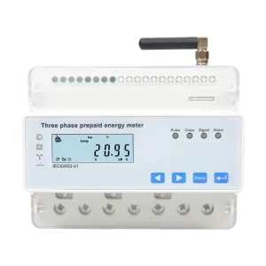 7P Three Phase 4G Prepaid Energy Meter with Communication Integrated Prepaid Management Platform and Mobile APP Monitoring