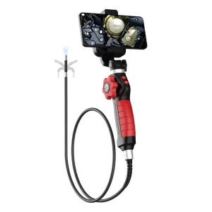 8.5mm 2 Way 180 Degree Steering Industrial Borescope Endoscope Car Camera Wifi Articulating Borescope